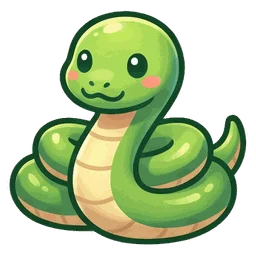 Coil snake game artwork