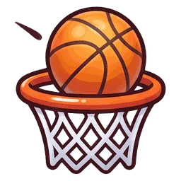 Hoop basketball game artwork